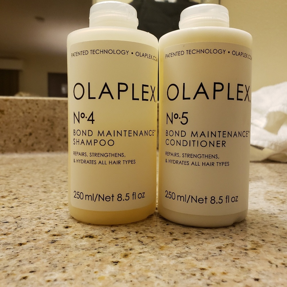 BRAND NEW NEVER USED OLAPLEX 4 AND 5